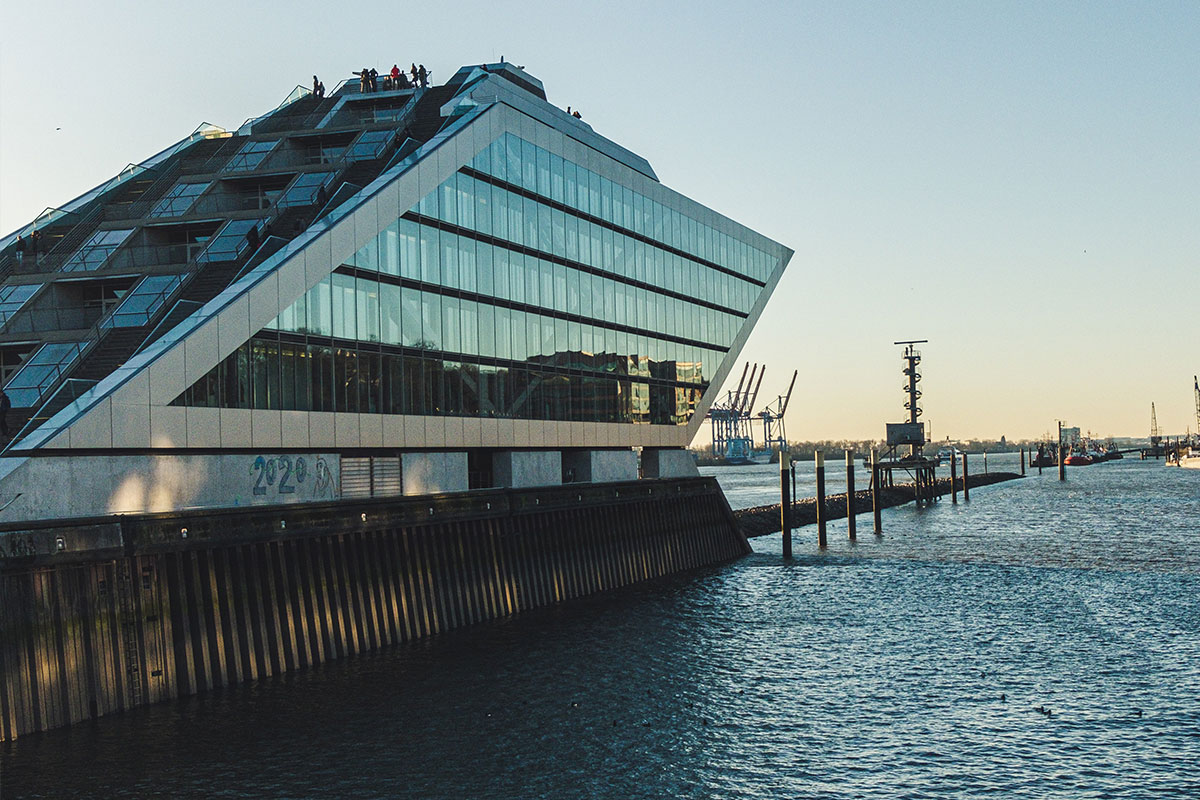 Das Dockland in Hamburg